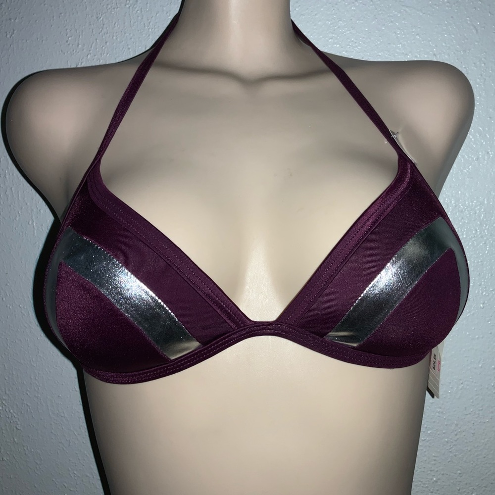NWT VICTORIA’S SECRET PINK Push Up Swim Top Bikini - Picture 2 of 8
